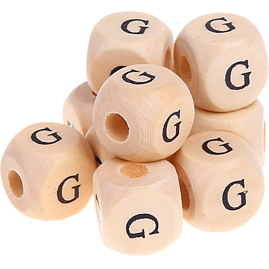 300 кубиков с буквой «G»