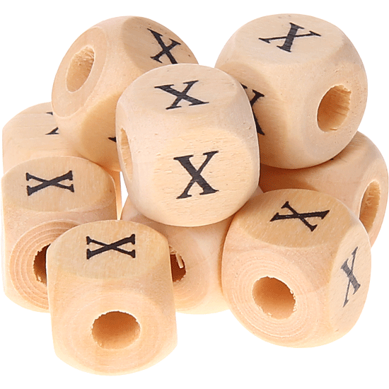 300 cubes de lettres -X-
