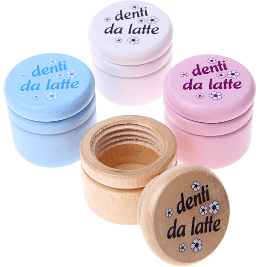 Коробочка – «denti da latte», цветами