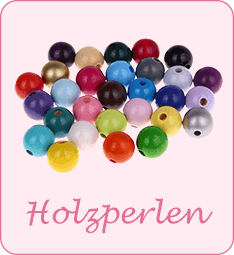 Holzperlen Greifringe