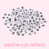 Perline con lettere