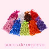 Sacos de Organza – sacos ornamentados para presentes pessoais
