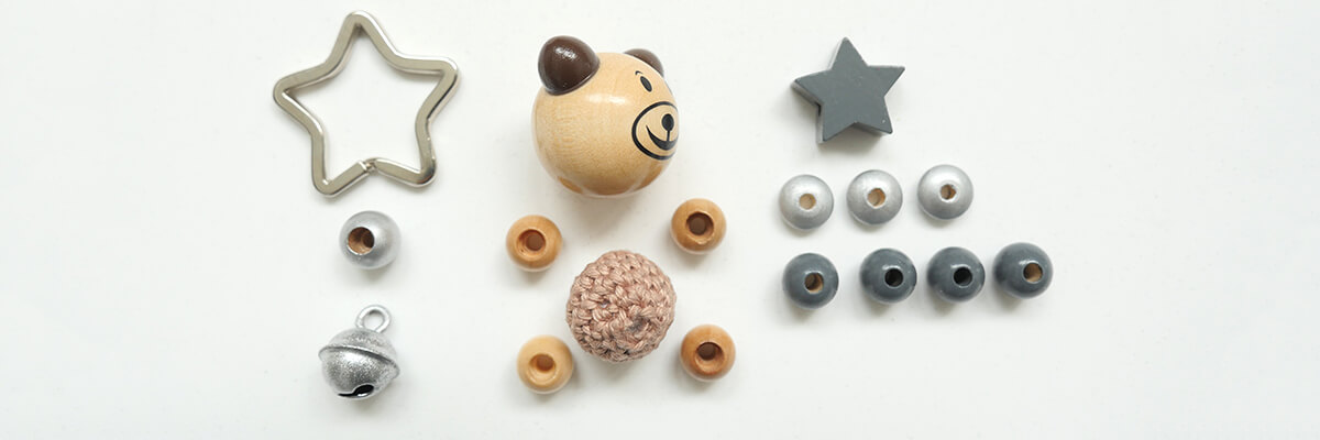 craft materials for bead animal charm