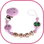 Roze speenketting