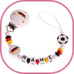 Soother chain for Football World Cup