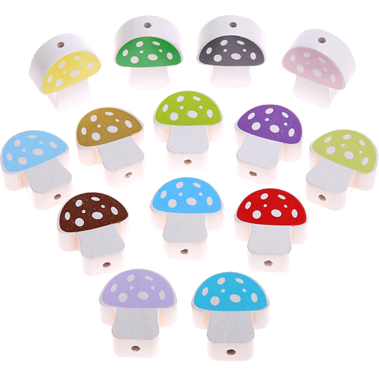 motif bead – mushroom